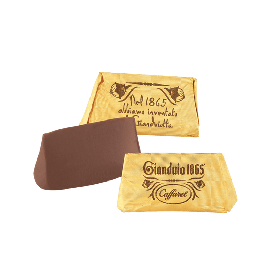 Caffarel Gianduia 1865: Gianduiotti Classici Al latte e gianduia cioccolatini cioccolato 100g - Dolci pensieri gift