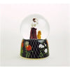 Globo di neve Signora con cane carillon decoro natalizio 10 cm - Dolci pensieri gift
