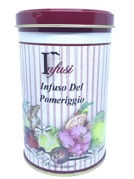Infuso del Pomeriggio te infusi tisane con scorza d'arancia rosa canina 100 gr aviatore - Dolci pensieri gift