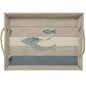 Ischia Vassoio in legno con pesci manici in corda 35x28 cm - Dolci pensieri gift