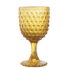 Lisbona set Bicchieri 6pz acqua in vetro colore giallo - Dolci pensieri gift