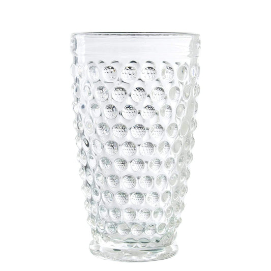 Lisbona set Bicchieri 6pz acqua in vetro trasparente decoro sferico - Dolci pensieri gift