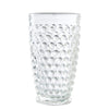 Lisbona set Bicchieri 6pz acqua in vetro trasparente decoro sferico - Dolci pensieri gift