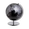 Mappamondo nero Diametro 25 cm rotante da arredamento design moderno - Dolci pensieri gift