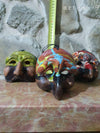 Maschere napoletane portafortuna in Ceramica Artigianale diversi colori - Dolci pensieri gift