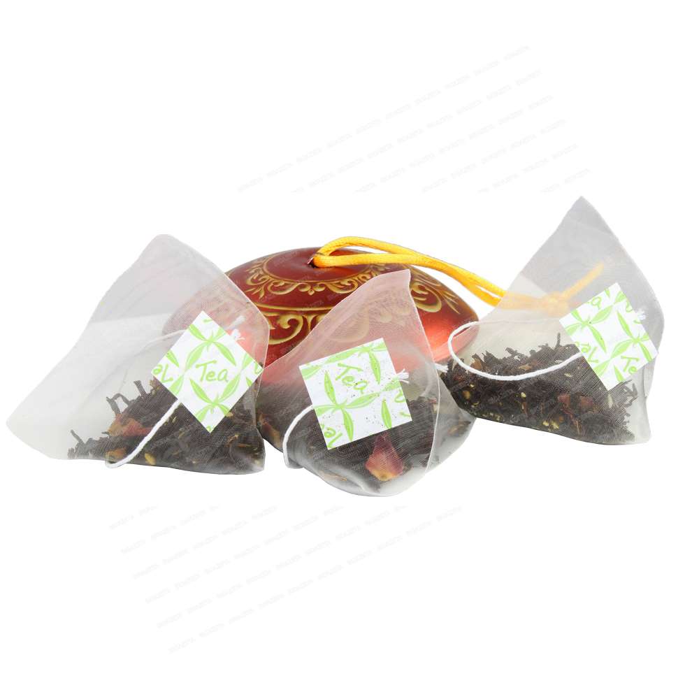 Palline tè di natale con 10 filtri confezione regalo in latta 10cm aviatore - Dolci pensieri gift