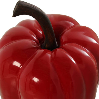 Peperone rosso da appoggio in ceramica soprammobile arredamento - Dolci pensieri gift