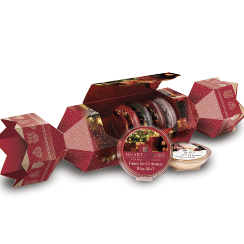 Porta essenza cofanetto a forma di caramella natalizia idea regalo con 6 cialde - Dolci pensieri gift