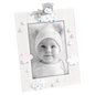 Portafoto bambino in Legno bimbo con Orsetto azzurro blu 13 x 18 cm - Dolci pensieri gift