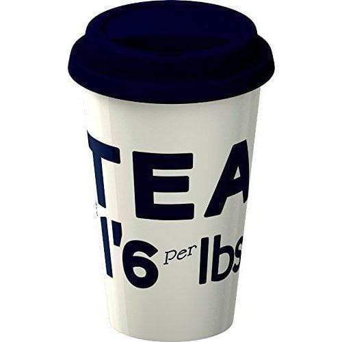 Tazza Termica da Viaggio in Ceramica con coperchio ermetico in silicone - Dolci pensieri gift