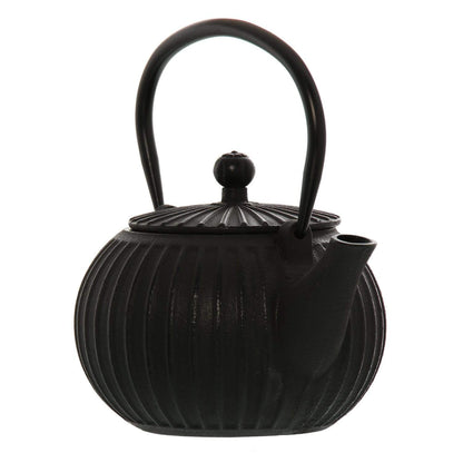 Teiera Giapponese in ghisa colore nero 500 cl per tè e tisane - Dolci pensieri gift