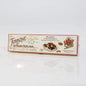 TORRONE SERIO alla mandorla con cuore di pan di spagna e ricoperto di cioccolato 200gr - Dolci pensieri gift