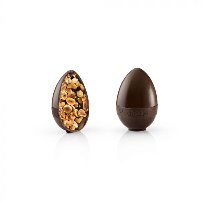 Venchi Uovo di Pasqua Nocciolato Piemonte Fondente Astuccio 65g uova di cioccolato - Dolci pensieri gift