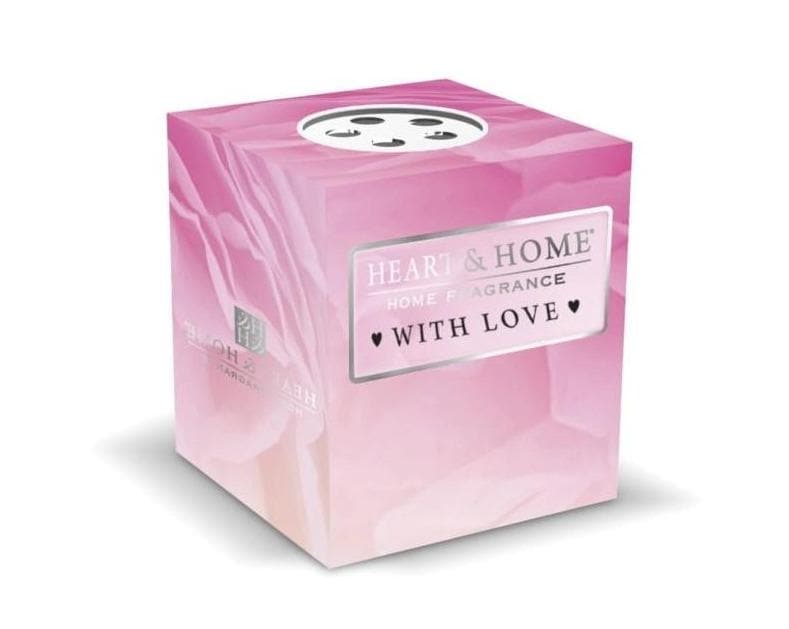 Candela profumata piccola 52g Fragranza With Love - Dolci pensieri gift