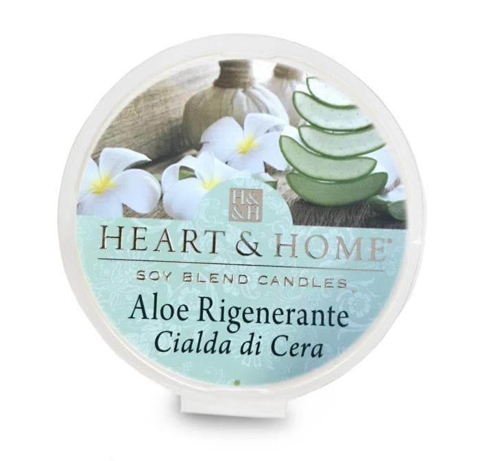 Cialda profumata in cera di soia 26g per bruciatore Aloe rigenerante - Dolci pensieri gift