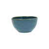 Coppetta in ceramica 11 cm diametro colore blu avio effetto in ceramica - Dolci pensieri gift