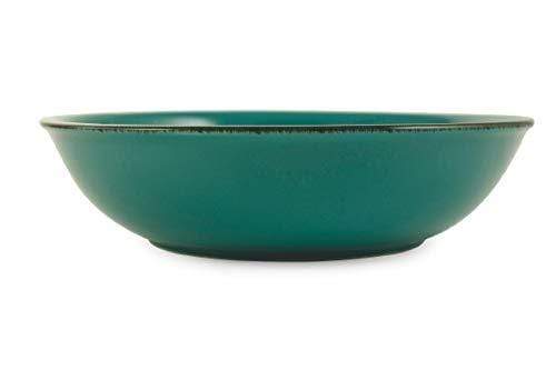Insalatiera in gres colore azzurro turchese tiffany 28 cm ciotola per insalata - Dolci pensieri gift