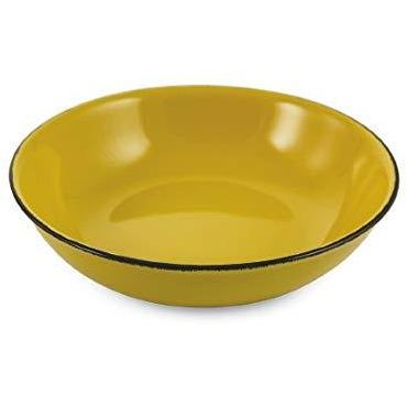 Insalatiera in gres colore giallo 28 cm ciotola per insalata - Dolci pensieri gift
